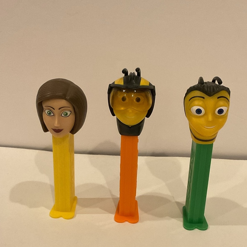 Dreamworks Three Bee Movie Pez Dispensers